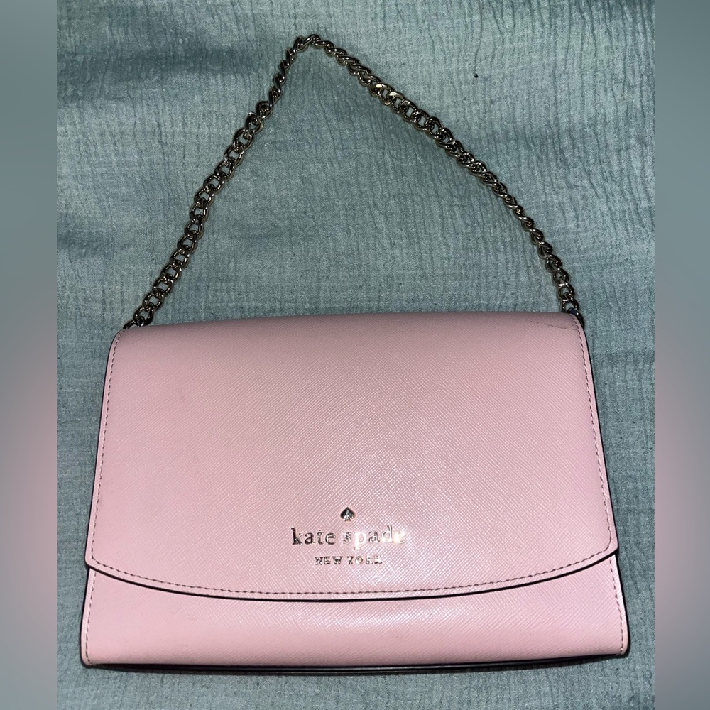 Pink Kate Spade Madison Flap Convertible Crossbody